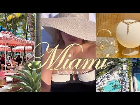MIAMI TRAVEL VLOG 2026 🌴🌺 ST. REGIS BAL HARBOUR, Luxury Shopping & Michelin Star Dining ✨ 