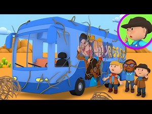 A Concert Tour Bus Goes to Carl's Car Wash | Cartoon for Kids - Videos For Kids