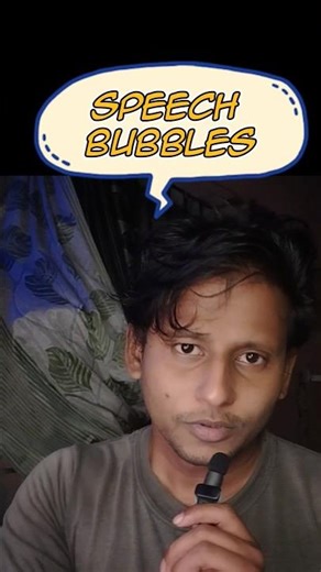 Speech bubble Types - Comic artist Tips! #animeeart #artshorts