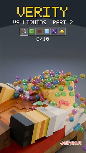Verity Vs Realistic Fluid Simulations 2 💦 #minecraft