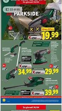 NUOVO VOLANTINO LIDL PARKSIDE 🔥 Cosa COMPRARE e cosa EVITARE (Guida Completa)