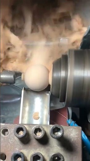 Creating a Perfect Wooden Ball from Scratch 🪵🔴 | DIY Woodworking Project