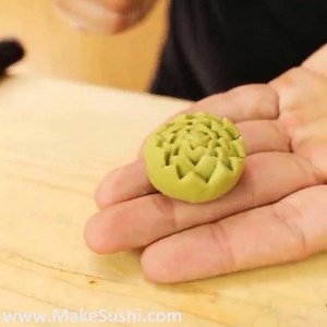 54K views · 298 reactions | Wasabi flower garnishing trick  More of my tutorials click the bio link  | Make Sushi | Facebook