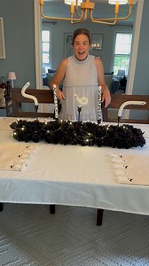 This pool noodle centerpiece was so easy and fun to make and I love how it’s both spooky and pretty for a Halloween table! Comment SHOP below to receive a DM with the link to this post on my LTK ⬇ https://liketk.it/5jvGF #ltkseasonal #ltkhome | Merry Vibes Only