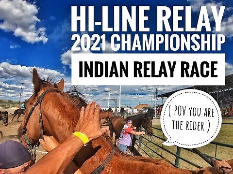 Indian Relay Race 2021 Championship (FULL VIDEO) | Dodson, Montana | Rezolution