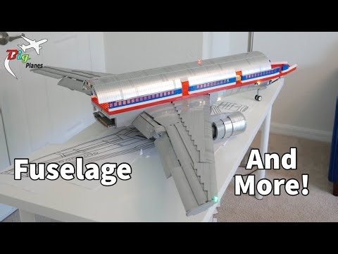LEGO American Airlines DC-10! Fuselage and More!