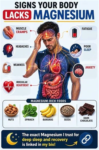 7 Signs You’re Low on Magnesium