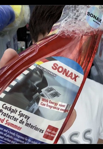 Sonax Red Summer Cockpit Spray Review