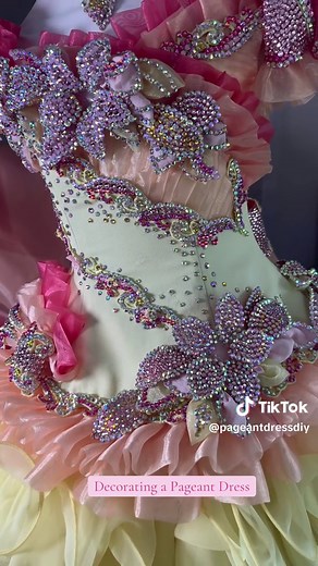 Pageant Dress DIY on TikTok