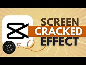 How to Create Screen Cracked Effect in CapCut - CapCut Tutorial