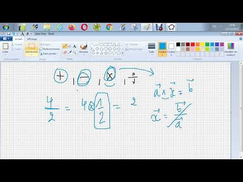 Les vecteurs Géométriques - La division vectorielle