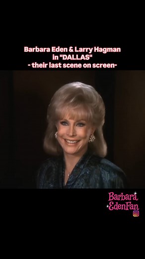 The Barbara Eden Collection | In 1990, Barbara Eden returned to prime-time television on Dallas, reuniting with Larry Hagman in a truly special way. 🌟 She appeared in... | Instagram