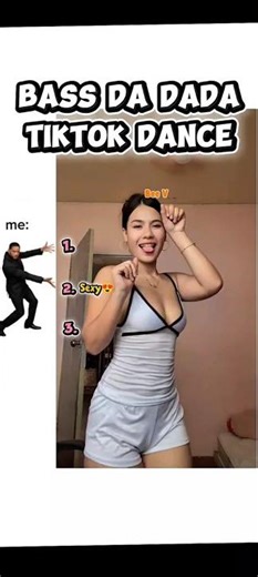 Bass da da da tiktok dance #dance #trending #beautiful