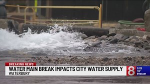 Water main break more significant than expected, Waterbury officials say