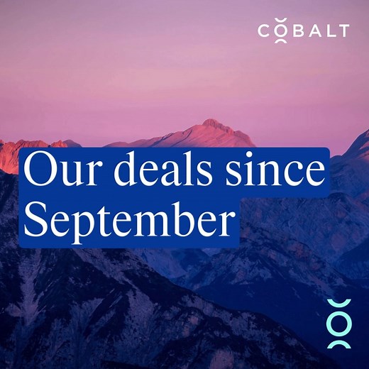 >> COBALT is Leading in Transactions! >> Since September, our teams across our Baltic offices have been especially busy. Over the past months, we have handled a large number of deals in sectors such as M&A and Corporate Transactions, Capital Markets, Project Financing and Venture Capital. >> Our team has worked on share transfers, complex asset deals and mergers, including the change of control in a major Lithuanian football club and deals in hospitality, healthy food retail, publishing and othe