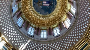 The MLC College Choir sang the National Anthem at the Iowa State Capitol in Des Moines today! Video credit - Steve Balza | Martin Luther College