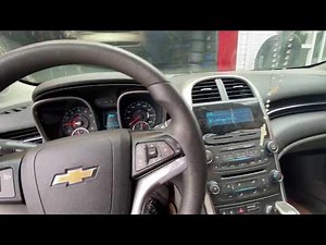 2013 Chevrolet Malibu Remove Instrument Cluster