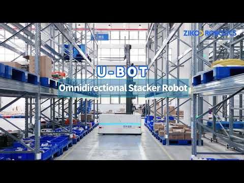 U-bot omnidirectional stacking robot shining point