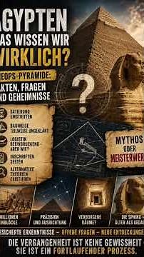 Die Cheops-Pyramide: Was, wenn wir uns irren?