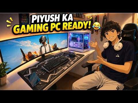 Piyush Ka New Gaming PC 😍 Finally Ready... Lekin System Hang Ho Gaya! 🤣 Funny meme #soravjoshivlogs