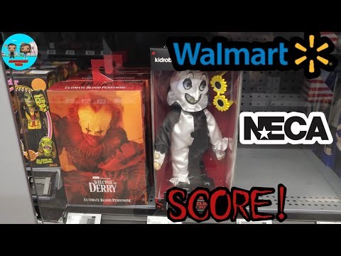 Walmart Blood Pennywise Neca Hunt! New Ultimate Blood Pennywise Neca Figure! | Horror Neca Figures