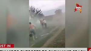 New video said to show MH17 crash