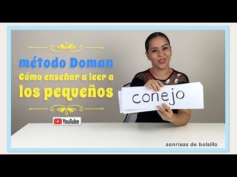 Cómo enseñar a leer a los pequeños. Método Doman