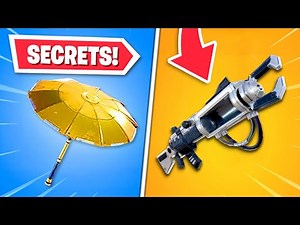 Top 8 SECRET items in Fortnite!