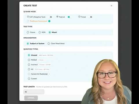 Archer Review Next Generation NCLEX Qbank Modes