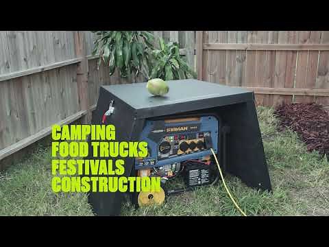 Generator Running Cover AND Noise Reduction