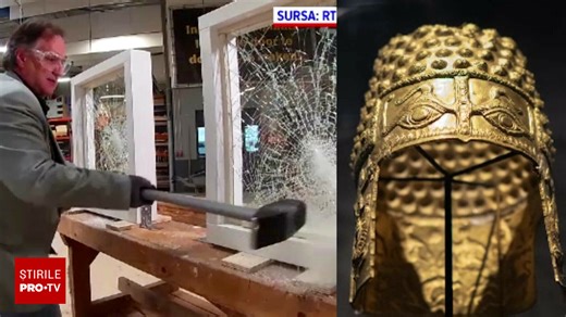 Muzeul Drents a ignorat avertizările. Cum a ușurat munca hoților care au furat Coiful de la Coțofenești în doar trei minute - Știrile ProTV