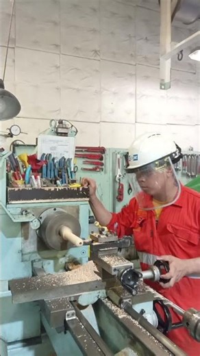 making handle #lathemachine #reels #video