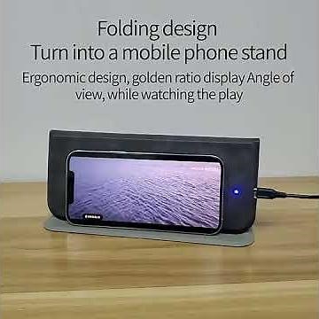 15W Wireless Charger Mouse Pad with Phone Stand – Elevate Your Workspace Efficiency