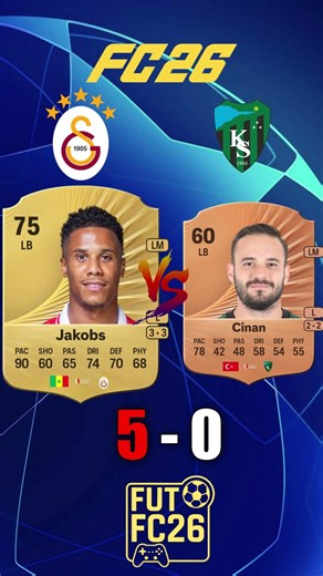 GALATASARAY v KOCAELİSPOR #fc26 #süperlig