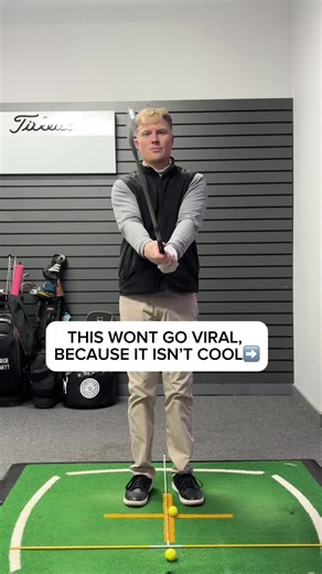 Your setup dictates your swing more than any drill.⬇️ The way you set up to the ball has a huge influence on strike, shot shape, and movement options. Too many golfers skip setup and jump straight into swing fixes. Every range session should include time re-calibrating your setup to match your intended shot and allow you to move more freely. Use alignment sticks, balls, or chalk to build a simple routine so you can set up the same way every single shot. 👉 Setup > Drills Follow for simple coachi