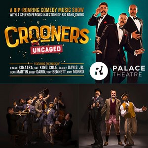 ✨FLASH, BANG, WALLOP WHAT A PICTURE.... WHAT A SHOW!✨ Crooners is the rip roaring new comedy music show that has been wowing audiences with its witty and exhilarating show full of hilarious one liners, laugh out loud silliness and superb musical numbers with the outstanding 9-piece The Mini Big Band live on stage. Join us on THURS 23 MAY : 7.30pm for a splendiferous injection of British comedy. Tongue firmly in cheek. And an outrageous injection of Big Band Swing Tickets available from the Box O