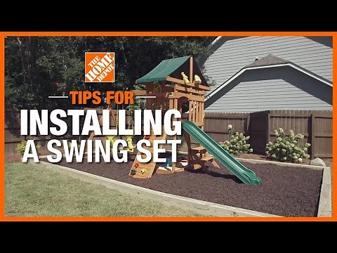 Tips for Installing a Swing Set