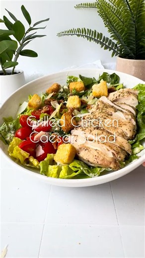 Grilled Chicken Caesar Salad