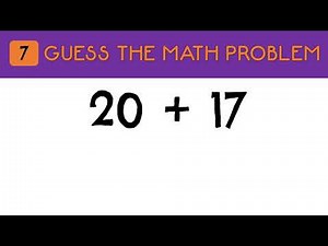 Guess... the MATH PROBLEM | ADDITION TO 50 | MATH QUIZ