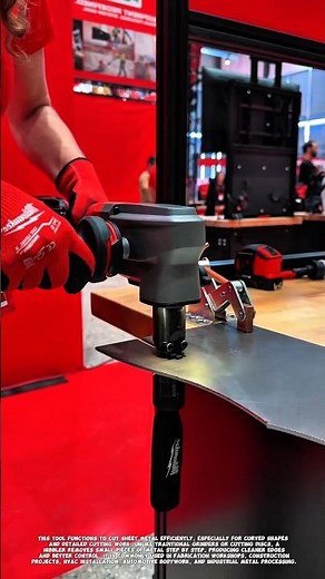 Smart Sheet Metal Nibbler Tool in Action | Precision Metal Cutting.