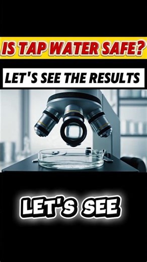 Tap Water vs Filtered Water Under Microscope