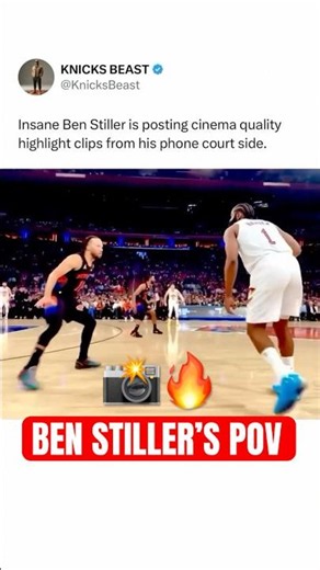 Director Ben Stiller in his bag 😂🔥