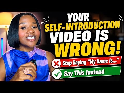 How to Record a Self-Introduction Video That Gets Recruiters Interested (Even With No Experience)