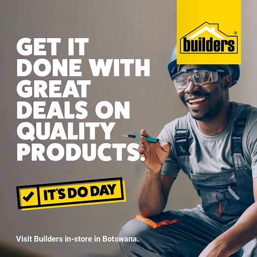 2.3K views · 335 reactions | Visit your nearest Builders store for top-quality products. Explore our latest catalogue featuring paint, protective gear, power tools, sanitary ware, and more. It's Do Day—head to Builders and get it done! | Buildersbw | Facebook