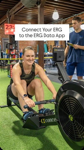 There’s an app for that?! Yes!! ⛷️🚣‍♀️🚴🏼‍♀️ ERG Data is a fantastic tool to help you… - log your workouts, - track your progress and - get super helpful analytics to improve your ERGs! The catch is that older PM models are a bit hard to connect sometimes. Tag a buddy who needs to start using the ERG Data app!! #hybridtraining #dekatraining #deadlyerg #hyroxtraining #hybridathlete #trainingtips #rowerg #skierg #bikeerg #concept2 #ergdata | Katie Garrison Fitness