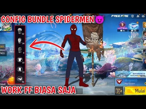 CONFIG UNIK TERBARU! BUNDLE SPIDERMEN DARI CHARACTER MARO | FREEFIRE INDONESIA