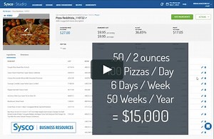 Sysco  Studio  Video Library - Recipes & Portion Control