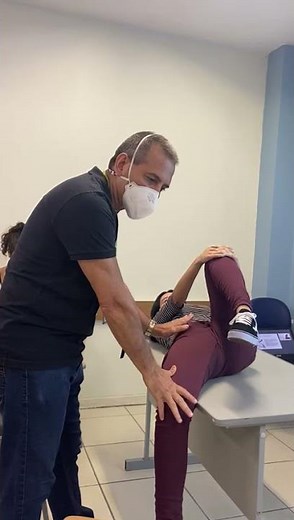 Teste de Gaenslen verificar entorse no ligamento sacroiliaco anterior ‪@antoniovitalsampol4984‬