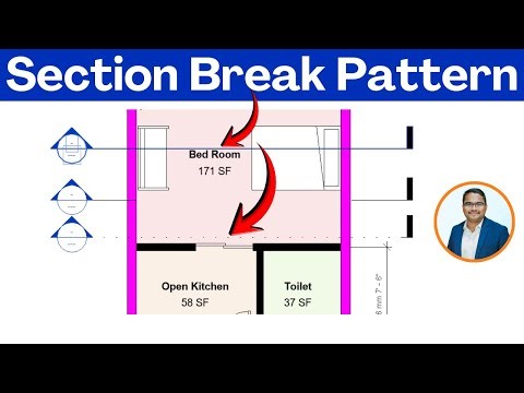Section Break Pattern in Revit
