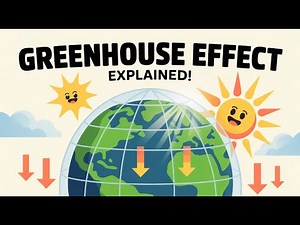The Greenhouse Effect Explained! | Kiddie Science Toon